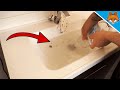 How to unclog a Sink Drain ⚡️ The fastest way 