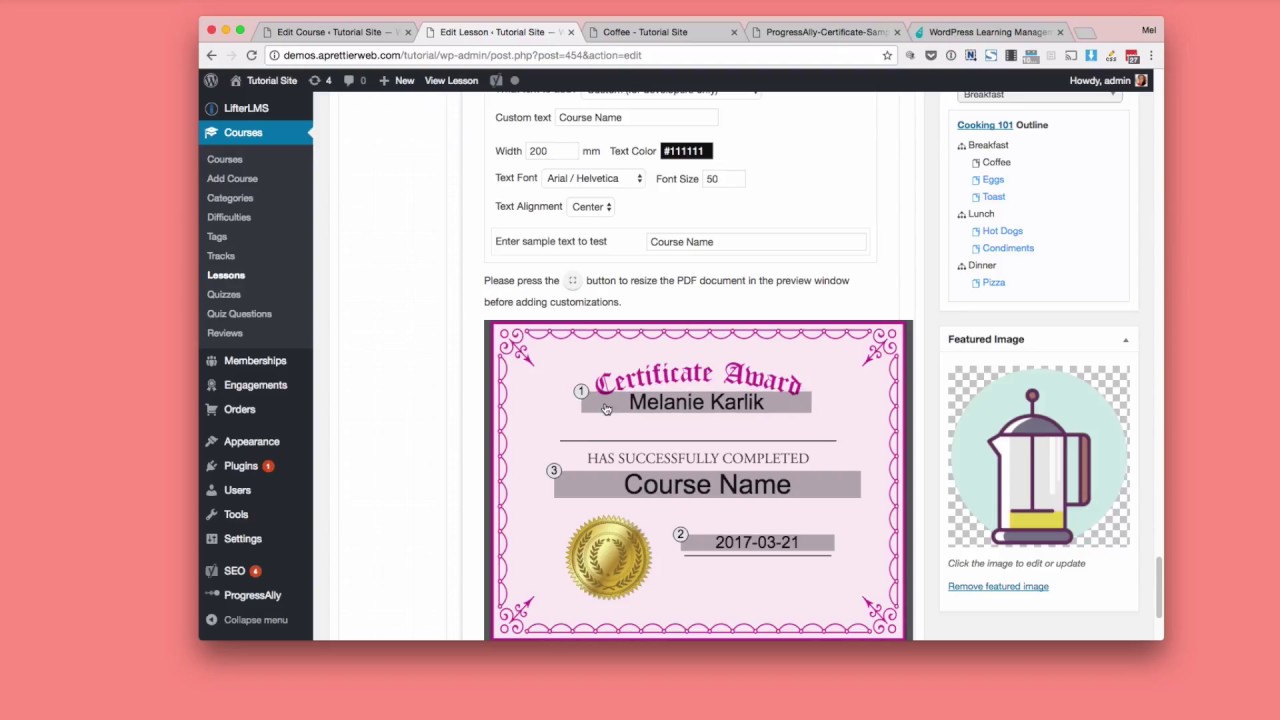 Progress Ally Plugin for WordPress Courses - YouTube