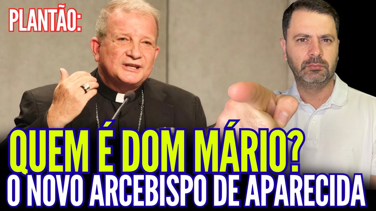 QUEM É DOM MÁRIO: O NOVO ARCEBISPO DE APARECIDA!!