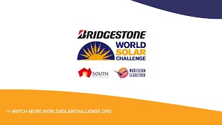 Official Start Line (All Car Depatures) | Bridgestone World Solar Challenge