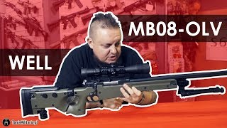 Karabin snajperski L96 (MB08-OLV) WELL - TANIEMILITARIA.PL