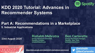 KDD 2020 Marketplace tutorial: Part 5