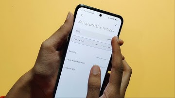 Redmi note 11t 5G Hotspot password setting | how to change hotspot password | set hotspot password