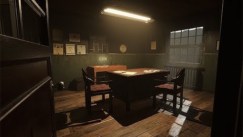 UE5 Interrogation Room Presentation Sequence