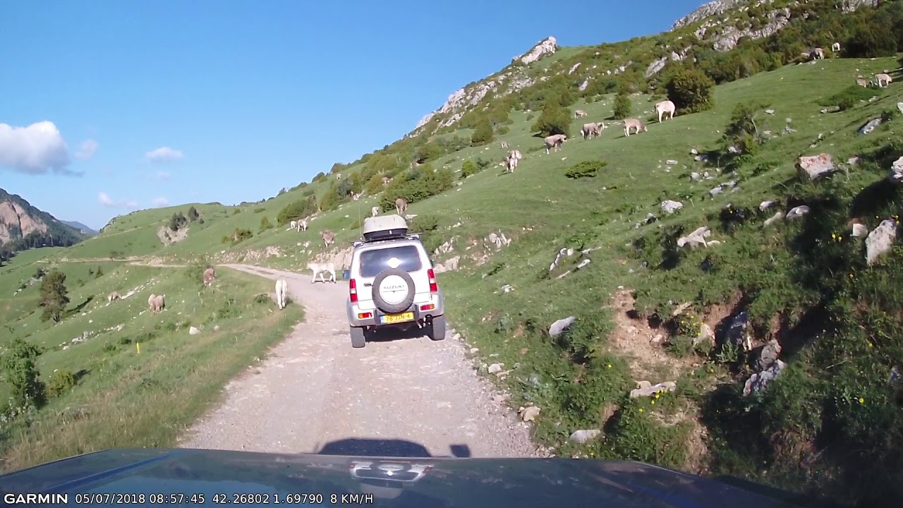 Pyrenees july 2018 part 5, vibraction roadbook 5, TRAVERSE, roadtrip with Suzuki Jimny's