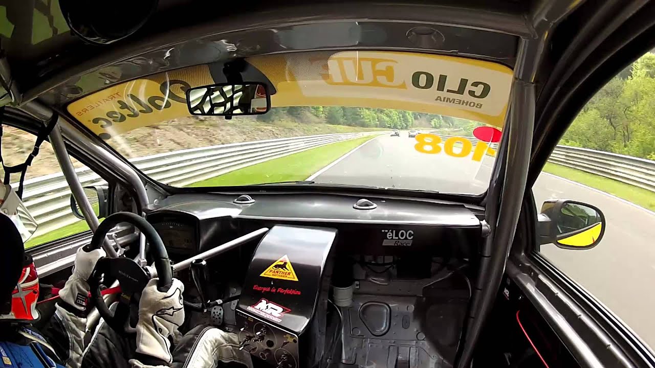 Nürburgring Nordschleife Onboard 24h Rennen Clio Cup Bohemia 2012 - Hero2 Gopro