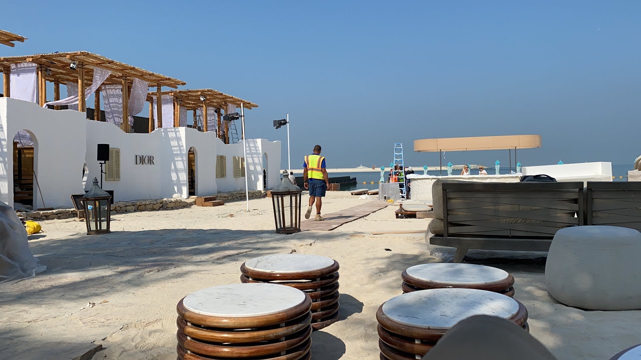 Sketch N Build, VIP party at Nammos, Dubai 2021