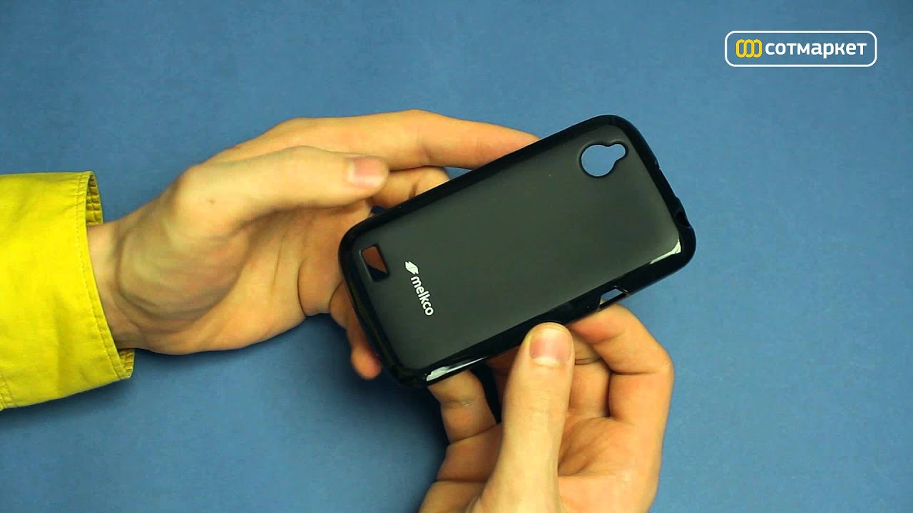 Видео обзор накладки Melkco Poly Jacket TPU Case для HTC Desire V от Сотмаркета