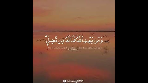 أليس الله بكاف عبده تلاوة الشيخ ياسر الدوسري