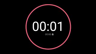 1 Second Countdown Timer - iPhone Timer Style