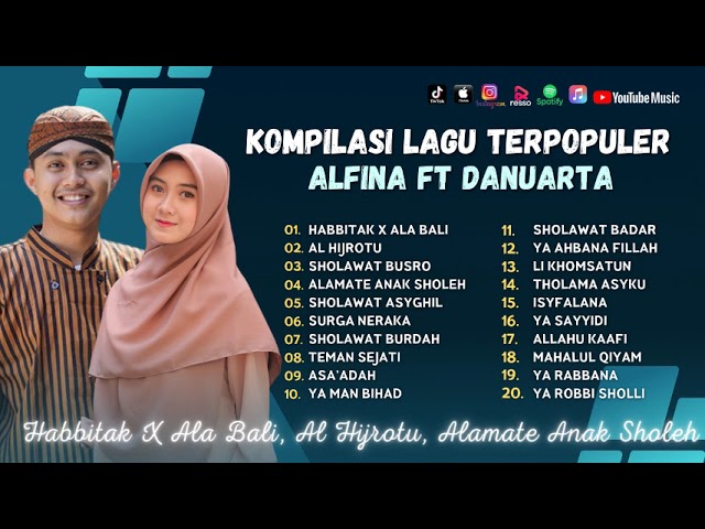 Danuarta Ft Alfina Nindiyani - Habbitak X Ala Bali - Al Hijrotu | Sholawat Terbaru class=