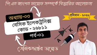 Basic Electronics | Chapter 3 | Semiconductor Diode full explanation | Reading Room