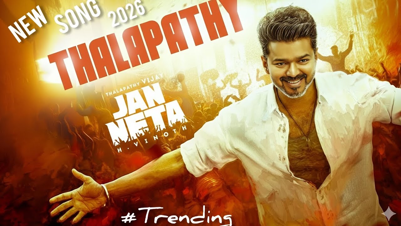 Jan Neta - Thalapathy KacheriLyrical(Hindi) |Thalapathy Vijay | PoojaHegde | HVinoth | new song 2026