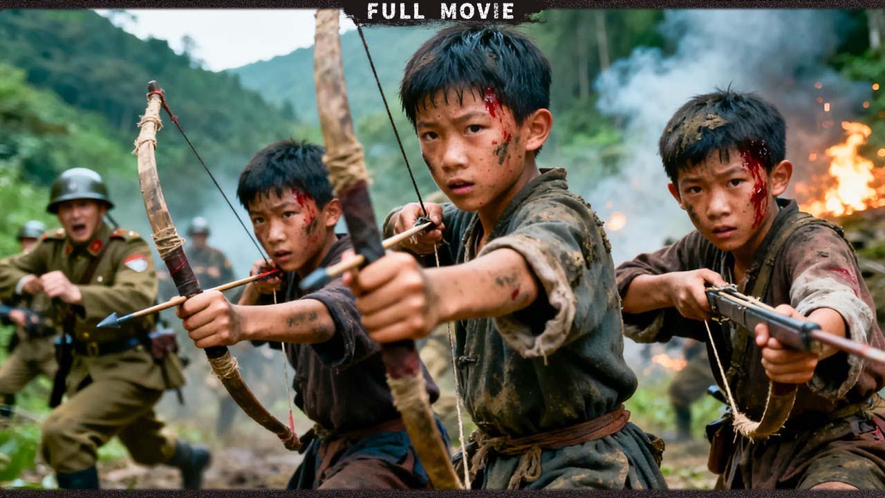 3個小男孩奇襲日軍！頂尖部隊瞬間全軍覆沒！⚔️ 抗日 | 戰爭 | 神槍手 | 动作电影 Action film HD | 槍戰-歡迎訂閱