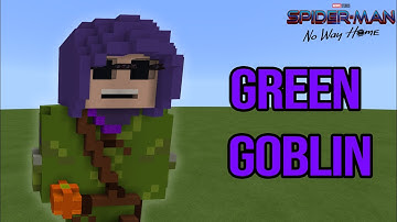 Minecraft | How to Build Green Goblin (Spiderman No Way Home)