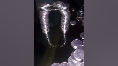 How to build awesome balancing bridge Out of coins without glue