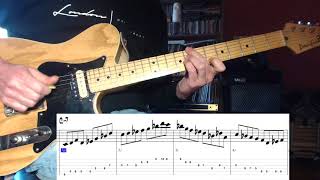 Jazz Guitar - Pat Martino Dorian Lick 5 - different position