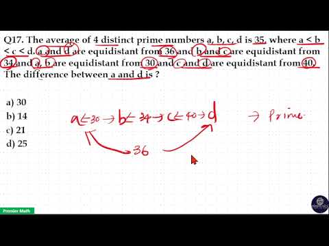 The average of 4 distinct prime numbers a, b, c, d is 35. a and d are equidistant from 36 and b and