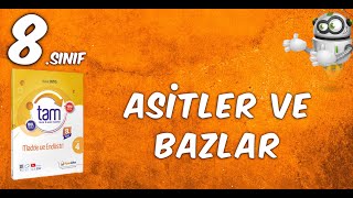 12. Asitler ve Bazlar Kazanım Testi - 3 ( Hiperzeka Tam Öğrenme Modülü )