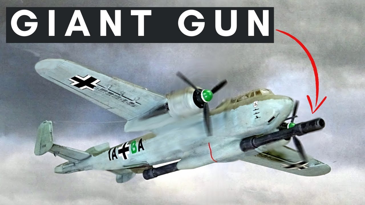GIANT BunkerBuster GUN on Luftwaffe Aircraft (’39 ’41) Sondergerät