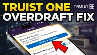 How to configure Truist One checking to avoid credit card overdraft fees - Easy Tutorial