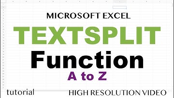 Excel TEXTSPLIT Function - Split Names, Get First, Last Word, Split by Character