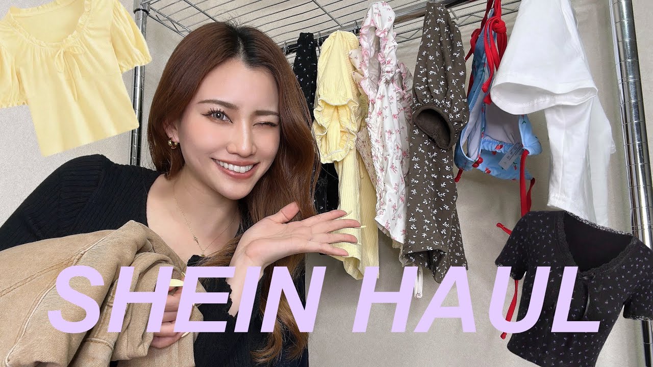 【SHEIN】全部かわいい😘長袖・半袖MIXな購入品たち💖