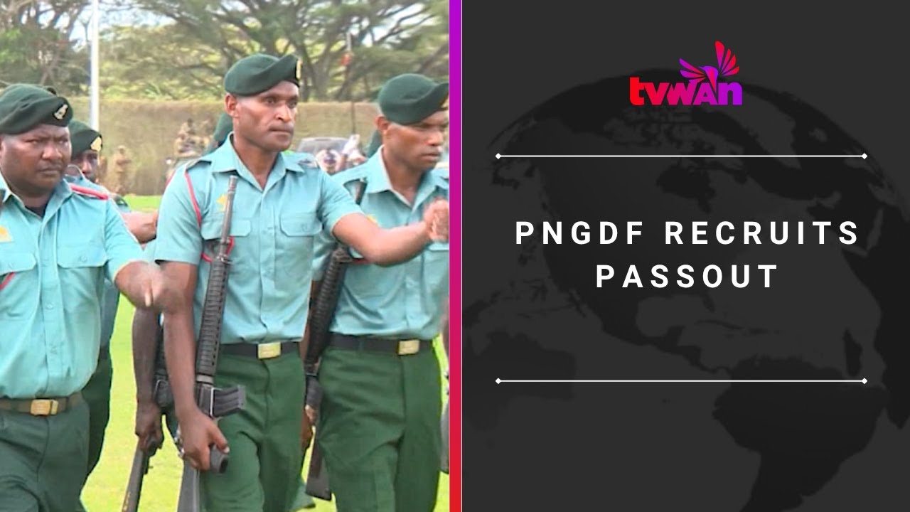 PNGDF recruits passout