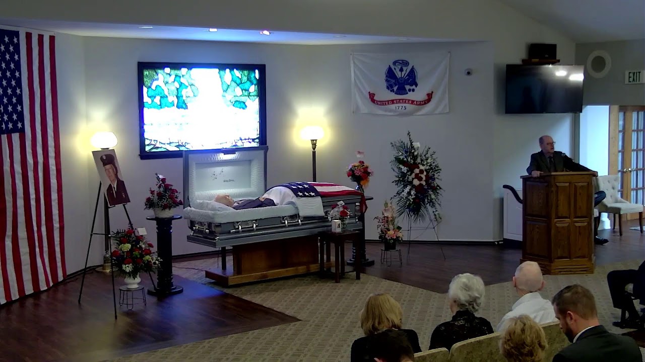John D. Buffington Funeral Service YouTube