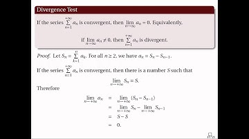 [Math 22] Lec 07 Series of Constant Terms and their Convergence (Part 2 of 2)