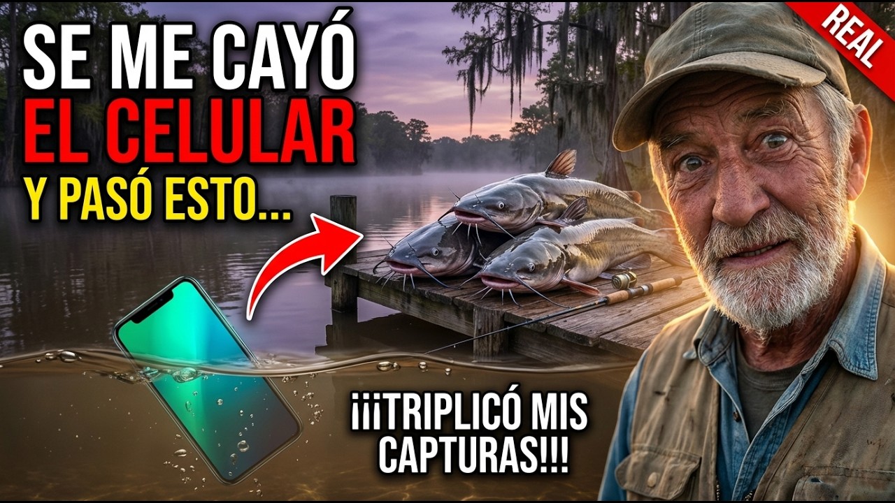 Se Me Cayó el Celular al Río — Lo Que Pasó Después TRIPLICÓ Mis Capturas de Bagre