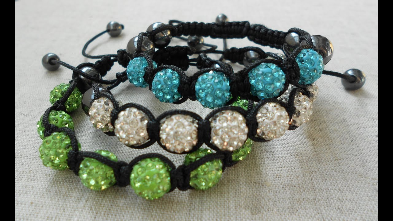 DIY: Браслет "Шамбала"