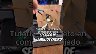 Con una caja, solucione el peor problema de la impresión 3D. ¿Cómo secar filamentos?