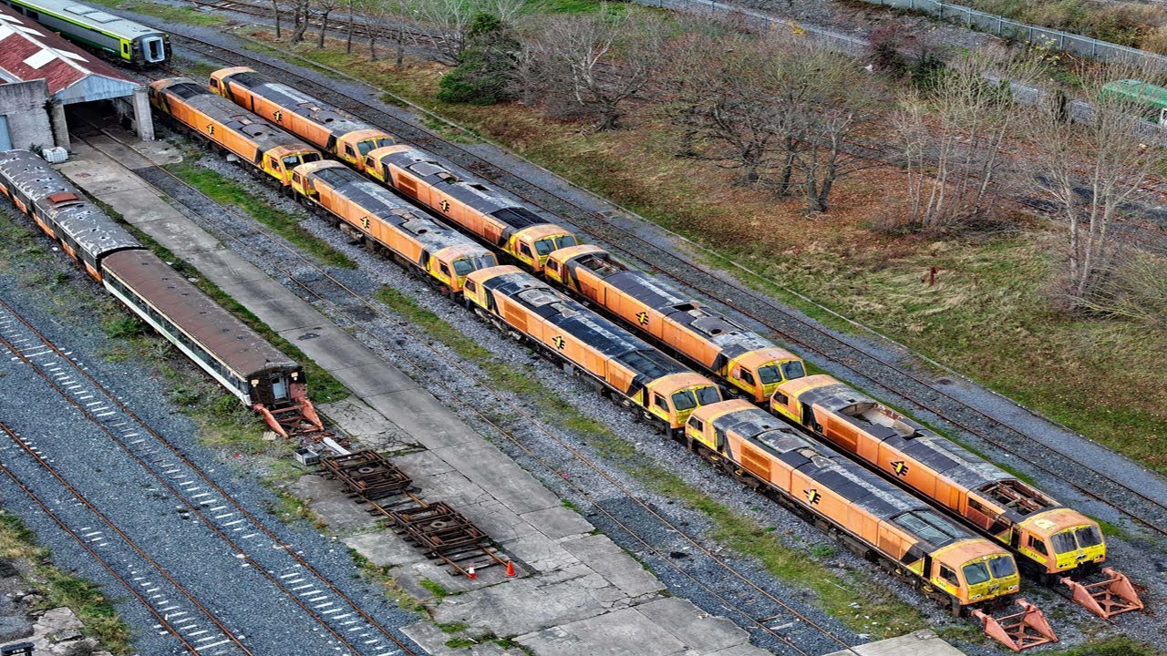 Limerick Colbert Depot & Station + Inchicore Works (Dublin)