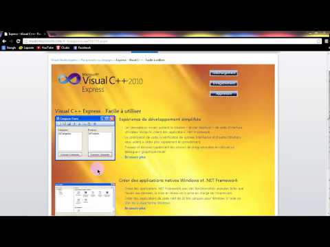 Avoir Microsoft Visual Studio 2010 et C++2010