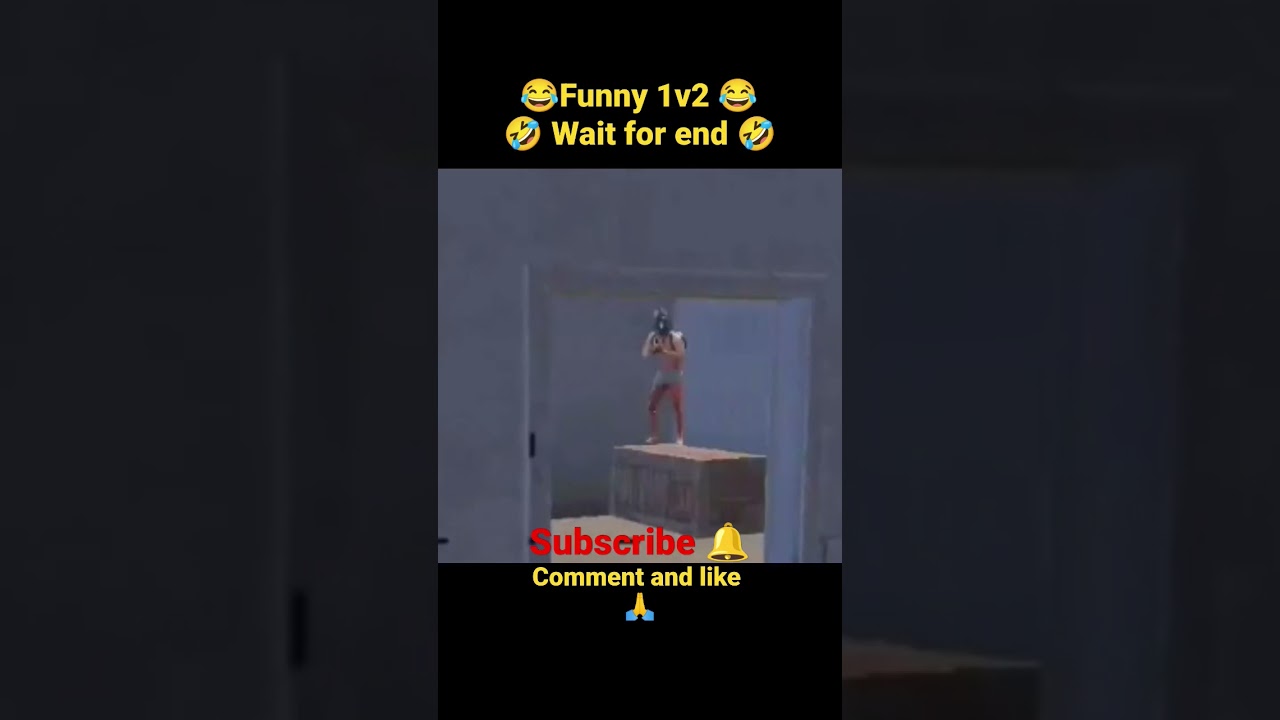 999iq trolling 1v2 noobs 🤣😂 funny moments bgmi wait for end 