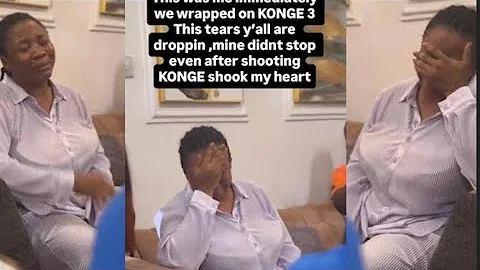 Wumi Toriola in Tears! Actress Breaks Down on Movie Set, Opens Up About Her Struggles!