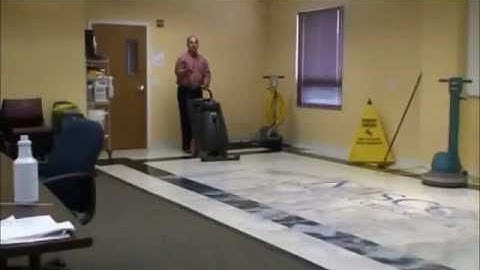 Floor Stripping Procedures 7 - Using A Defoamer.wmv