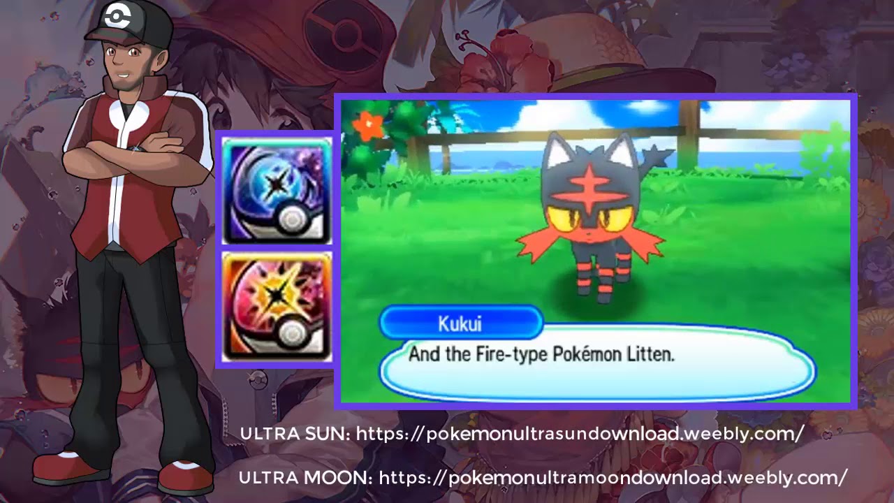 pokemon ultra sun and moon rom emulator