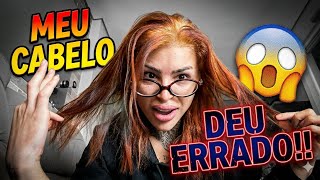 TENTEI DESCOLORIR MEU CABELO E OLHA NO QUE DEU….. e lavei roupas :) | Barbit 