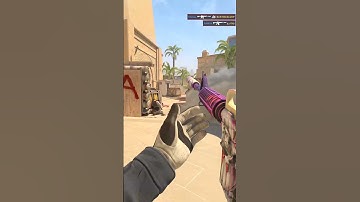 Ace with M4A1-S on Mirage cs2 #cs2 #montage #gaming #clips