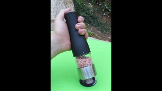 New version of Silvercrest Electric Salt or Pepper Grinder from Lidl is OK. Review and testing.