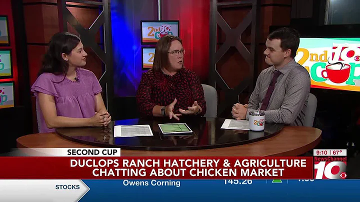 Duclops Ranch Hatchery & Agriculture chatting about chicken market, importance of local support