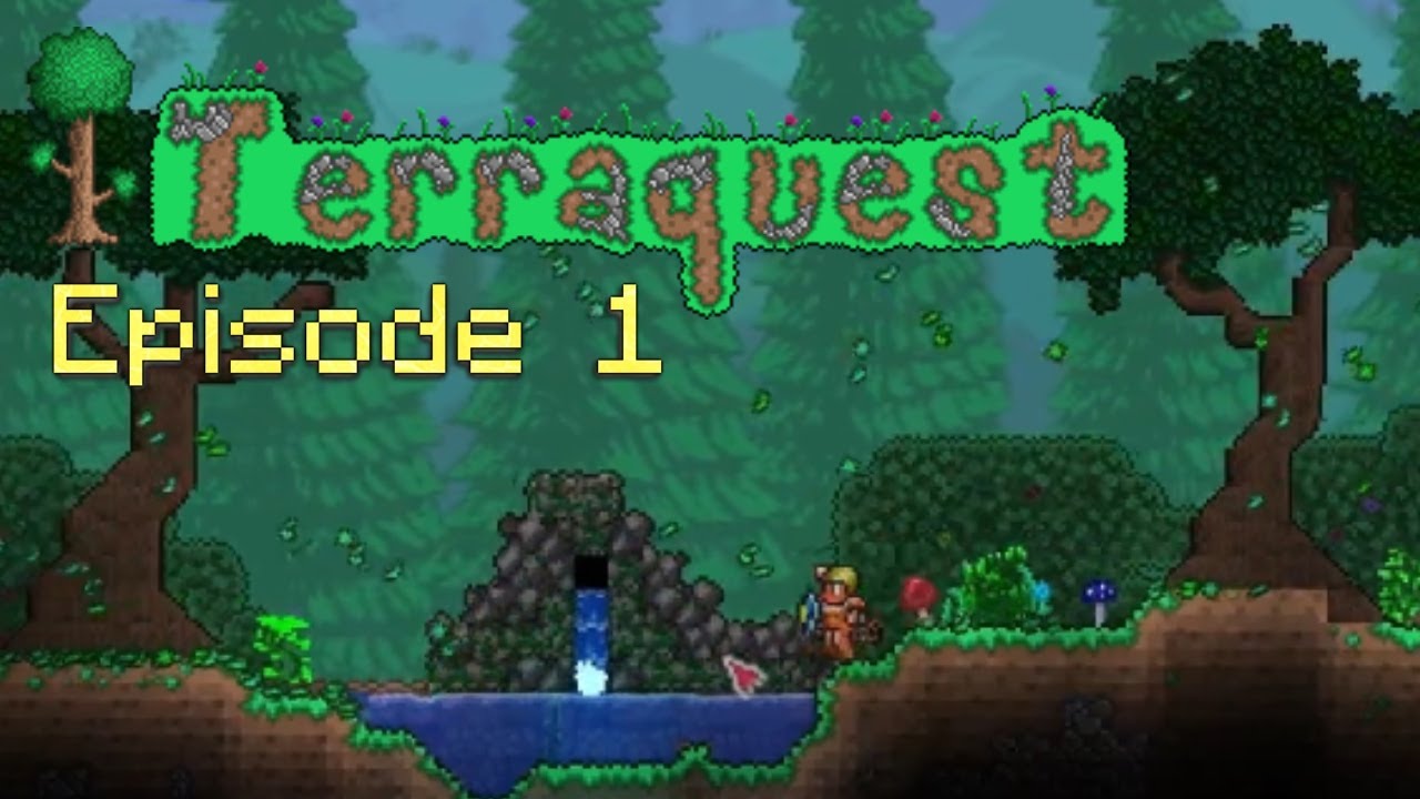 Slay the Slime - Terraquest - Terraria Adventure Map (EP 1)