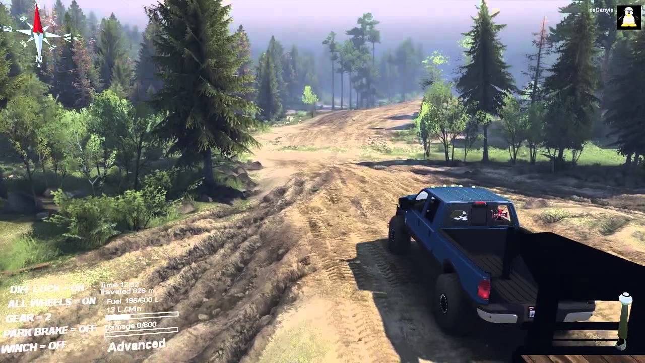 Spin Tires | Ford F350 - Toyota Load Underwater