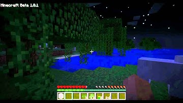 Minecraft 1.8 Enderman Encounter Freak-Out