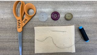 Sewing on a Button Demonstration for FACS and Home Ec