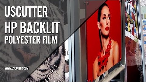 HP Backlit Polyester Film