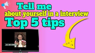 Tell me about yourself interview