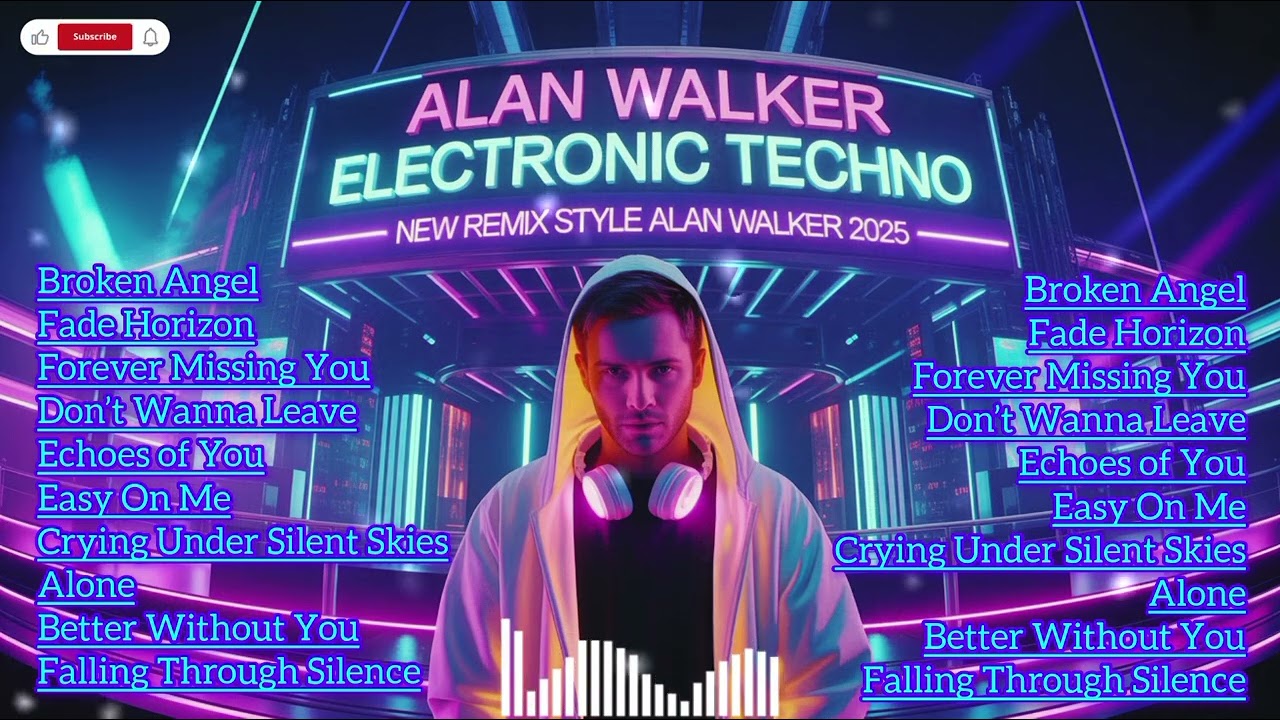 ⚡ALAN WALKER || ELECTRONIC MUSIC REMIX 🎧 NEW STYLE ALAN WALKER REMIX 2025 Vol-67 